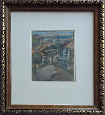 MENACHEM SHEMI - Technique: GOUACHE Size: 17x15