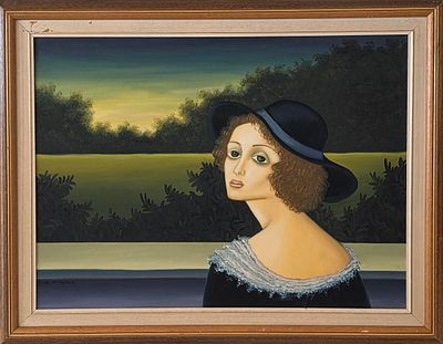 MEIR PICHHADZE - Technique: OIL ON CANVAS Size: 60x80