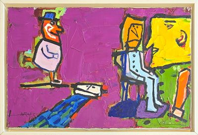 LEO RAY - Technique: OIL ON CANVAS Size: 40x60