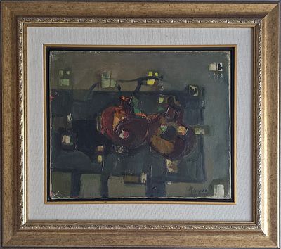 ZVI MAIROVICH - Technique: OIL ON CANVAS Size: 34x41