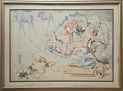 SALVADOR DALI - Technique: CARPET Size: 85x115