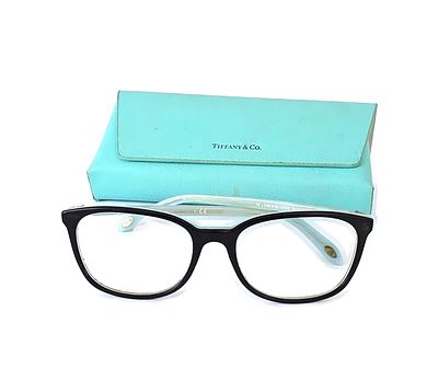 משקפי ראיה TIFFANY&amp;CO, במצב טוב, מגיעות בנרתיק מקורי. מידה 53-17