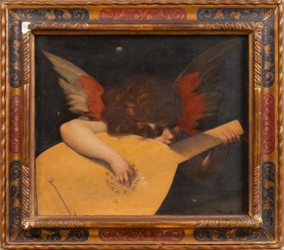 Fiorentino, Rosso
(1495-1540), "Angel with the guitar". Фьорентино, Россо (последователь) 