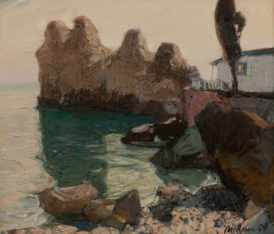 Шипилин Игорь, Лауреат Золотого знака МФКД. Чеховка. Гурзуф. 2008-2009 г. Холст, масло. 60x70 см
. 