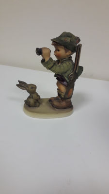 Фарфоровая скульптура
&laquo;Молодой охотник&raquo;, 
Гёбель (Gebel), Германия, 1980