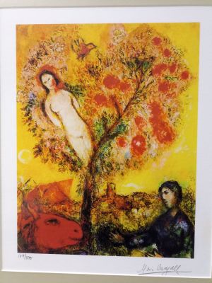 Marc Chagall, "Tree of life". Марк Шагал, "Древо жизни". Лимитированный тираж литографий 