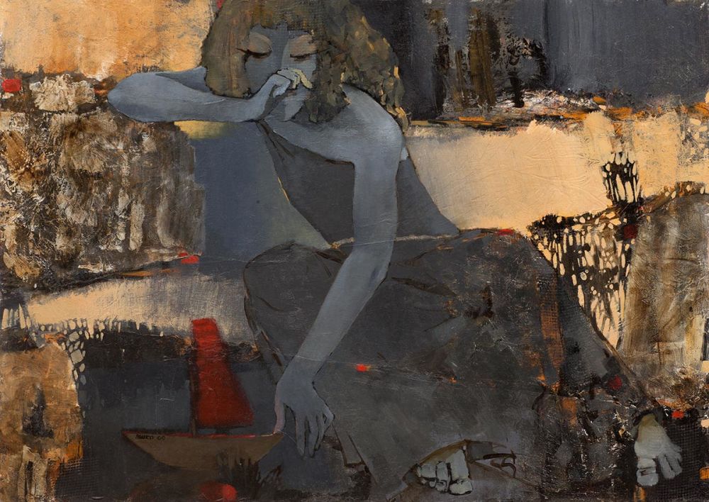 Ляшко Екатерина, Ассоль, 2009, 50х70, х.м. Лауреат Золотой Медали и гранта ICHF. Окончила 