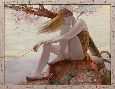 Ляшко Екатерина, Тоска, 2012, 60х80, х.м. Лауреат Золотой Медали и гранта ICHF. Окончила 