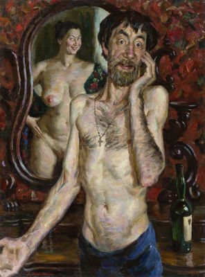 [Большой формат] Ляпкало Виктор, Скоро март, 2014, 100х75, х.м. Лауреат Золотой Медали ICHF 