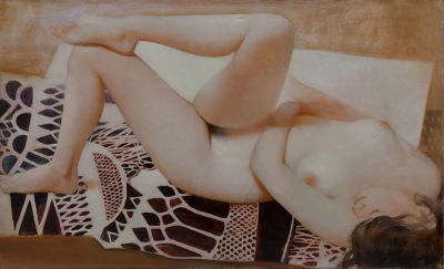 [Большой формат] Сурков Александр, Таня, 2001, 65х100, х.м. Окончил Ленинградское 