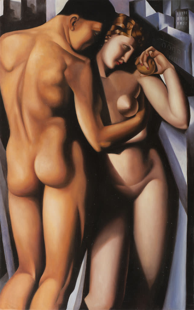 [Большой формат] Lempicka, Tamara de, "Adam and Eve". Лемпицка, Тамара, "Адам и Ева", 1932г. 