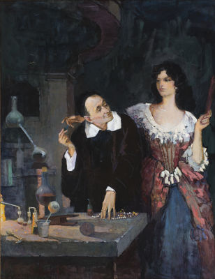 Андреев Василий. Тайное свидание, 2012г., 90х70см., холст, масло.
Заслуженный художник Европы 