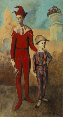 [Большой формат] Picasso, Pablo. «Acrobat and young harlequin».
Пикассо, Пабло. «Акробат и 