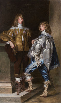[Большой формат] Dyck, Anthony van. «Lord John and Lord Bernard Stuart». Дейк, Антонис ван. 
