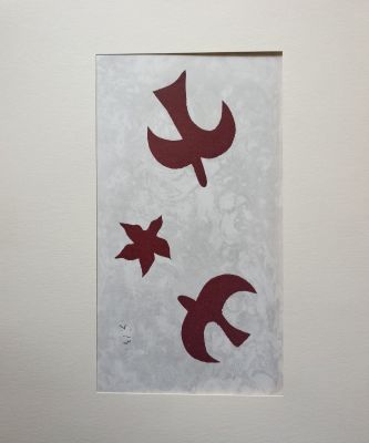 Braque, Georges (1882-1964)
Birds in Flight.
Эксклюзивная коллекционная репродукционная 