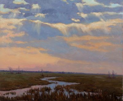 Гололобов Евгений. Весеннее утро, 2012г., 70x84cм, холст, масло. Родился в 1981 г. в с. 