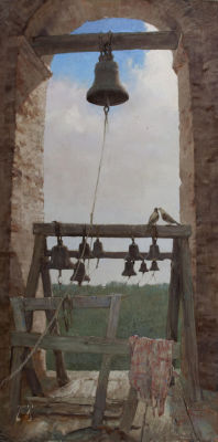 [Большой формат] Коробков Денис. Тишина, 2008г., 	120х60см, холст, масло	. Родился в 1982 году 