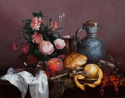 Бартенева Елена «Ретро» 40x50 см 2011 г. Холст, масло. Художница родилась в 1969 году в городе 