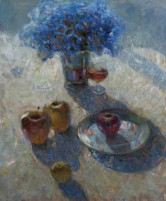 Вострых Иван «Цветы» 80x60 см 2010 г. Холст, масло