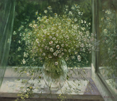 Ень Александр «Полдень» 60х70 см 2011 г. Холст, масло. Родился в феврале 1957 года в городе 