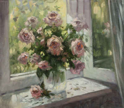 Ень Александр «Утро» 60х70 см, 2011 г. Холст, масло. Родился в феврале 1957 года в городе 