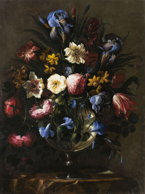 Juan de Arellano. Vase of Flowers.
Арелльяно, де Хуан. Ваза с цветами, 1668г. 