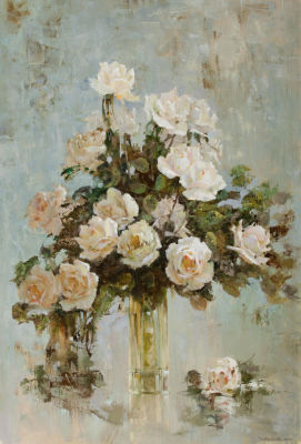 Кукуева Светлана &laquo;Белый танец&raquo; 95х65 см, 2008 г. Холст, масло. Родилась в 1965 году в Таджикской 