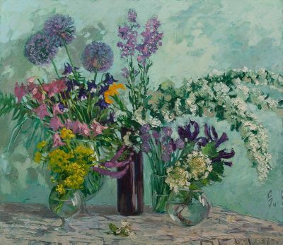 Совков Сергей, Заслуженный художник Европы, Лауреат Золотой Медали МФКД, &laquo;Мятный натюрморт&raquo; 