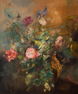 Тернавская Ирина &laquo;Натюрморт&raquo; 60х50 см, 2009 г. Холст, масло