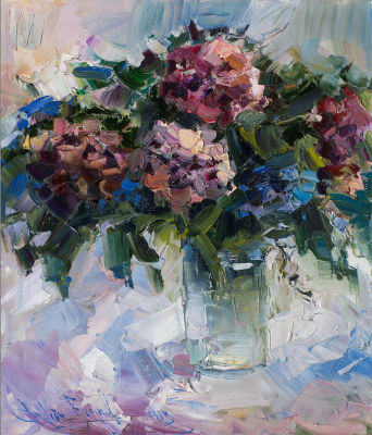 Фиголь Андрей, Заслуженный художник Европы, Лауреат Золотой медали МФКД, &laquo;Черногорская гортензия&raquo;