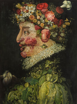 Arcimboldo, Giuseppe. La Primavera. 
Арчимбольдо, Джузеппе. Весна. 1563г. Высокохудожественная 