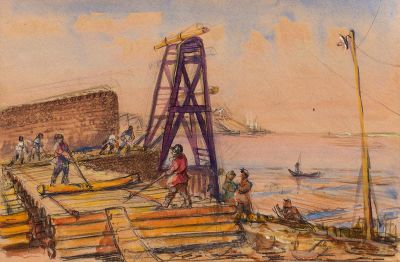 Терпсихоров Николай Борисович (1890-1960).
Заслуженный художник РСФСР, 
Ученик К.Ф.Юона и 