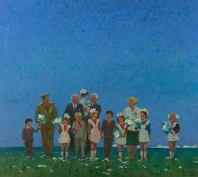 [Большой формат] Покулитый Константин. Месяц май, 1982-83годы, 155x175см., холст, масло 