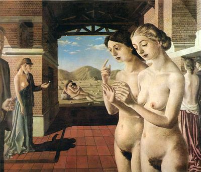 Дельво Поль. Песня.
Цветная экосольвентотипия (эксклюзивная печать экосольвентными пигментами - 