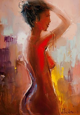 Пивень Владимир, Изабель, 2008, 70х50, х.м. Лауреат Золотой Медали ICHF. Участник международных 