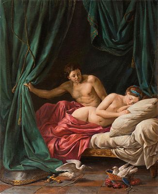 [Большой формат] Lagrenee, Louis Jean Fran&ccedil;ois. &laquo;Mars & Venus: "Allegory of Peace". 
Лагрене 