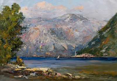 Колотилов Александр Афанасьевич, Заслуженный художник РФ, Академик MAAS, 
Утро в Которском 