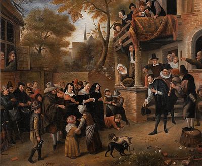 Steen, Jan. Стен, Ян. Деревенская свадьба. Высокохудожественная копия музейного уровня. Размер 