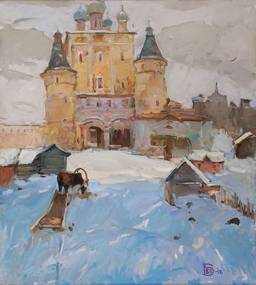 Баев Борис &laquo;Наша основа&raquo; 70x60 см, 2006 г. Холст, масло