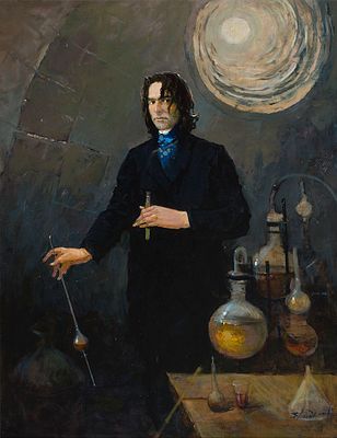 Андреев Василий. "В поисках истины" , 2015 г.	 90x70 см. Холст, масло.