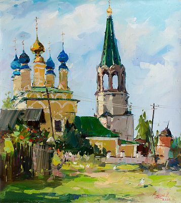 Андреев Николай Леонтьевич, Заслуженный художник Чувашской Республики, Академик Петровской 