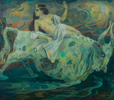 [Большой формат] Павлов Валентин Васильевич Павлов Валентин Васильевич (1934-2012). &laquo;Похищение&raquo; 