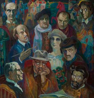 [Большой формат] Павлов Валентин Васильевич Павлов Валентин Васильевич (1934-2012). &laquo;Русские 