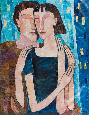 Старик Елена &laquo;Стихи&raquo; 90x70 см, 2001 г. Холст, масло. Старик Елена. 
Окончила 