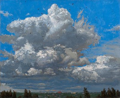 Москалев Н. 
Стрижи, 2012г., 60x73см, холст, масло.