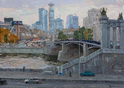 Кириллов Иван.
Новая Москва, 2008г., 50х70см, холст, масло. Член Союза Художников России. 