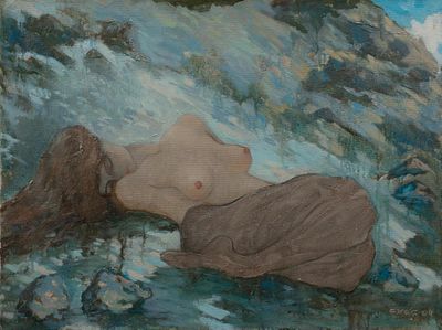 Авакян Грач, Ануш, 2004, 60х80, х.м. Окончил художественное училище им. Паноса Терлемезяна в 