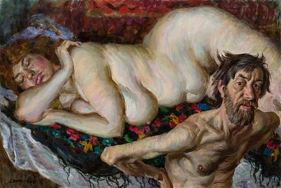 Ляпкало Виктор, Лауреат Золотой Медали ICHF, Облако-рай, 2000, 74х110, х.м. Окончил Институт 