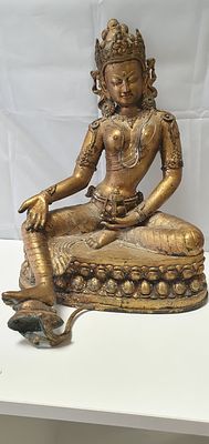 Коллекционный бронзовый Будда, Тайланд. Высота 33 см.