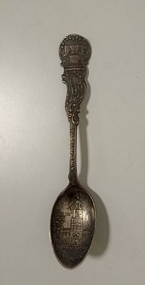 Коллекционная ложка. Высота 10 см